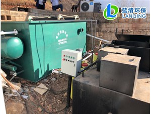 云南禄劝杀猪定点厂屠宰污水处理成套设备安装