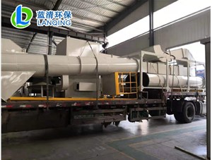 河北某公司除尘废气处理设备发货