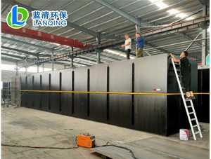 广西南宁一体化污水处理设备发货