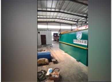 蓝清环保--工厂施工现场